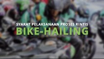 [INFOGRAFIK] Syarat Pelaksanaan Proses Rintis Bike-Hailing