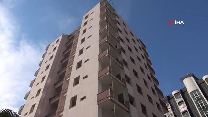 Hırsız olduğu öne sürülen şahıs inşattan düştü