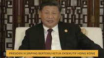 Presiden Xi Jinping bertemu Ketua Eksekutif Hong Kong Carrie Lam