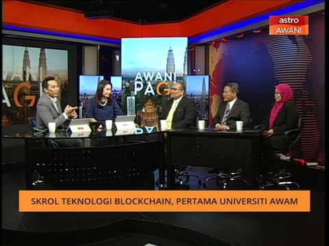 AWANI Pagi: Skrol teknologi Blockchain, pertama universiti awam