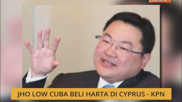 Jho Low cuba beli harta di Cyprus - KPN