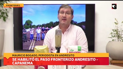 Se habilitó el paso Fronterizo Andresito - Capanema