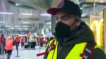 Estação de Berlim reforça vigilância no acolhimento de refugiados