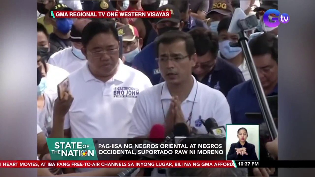 Moreno, pabor na alisin ang excise tax sa produktong petrolyo | SONA