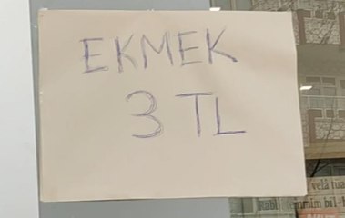 Burdur'da ekmek yeniden 3 TL oldu
