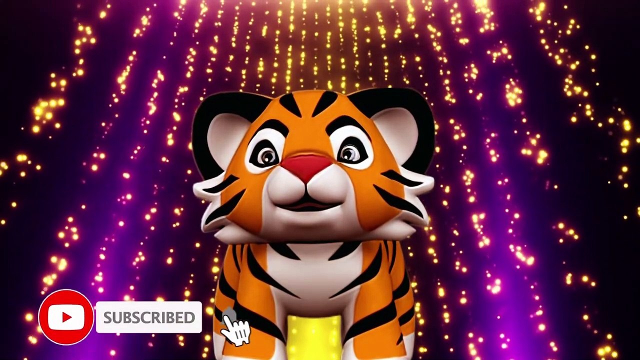 Kids Songs & Nursery Rhymes by The Talking Stars Tiger Tom, Hippo Rock, Rhino and Elephant King Red