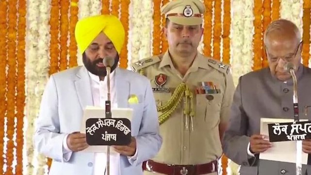 Bhagwant Mann sworn in as Punjab CM: AAP-rising on national stage?