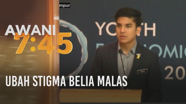 Ubah stigma belia malas - Syed Saddiq