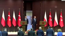 Polonya Cumhurbaşkanı Duda, Cumhurbaşkanı Erdoğan'la ortak basın toplantısında konuştu: (2)