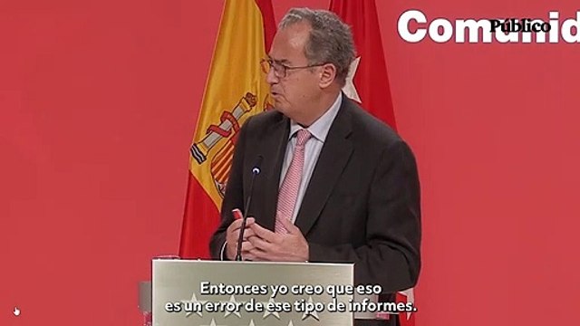 El portavoz del Gobierno de Madrid, sobre un informe de Cáritas: Te dicen 'en Madrid hay tres millones de pobres', pues ¿por dónde estarán?