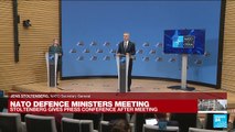 REPLAY: Stoltenberg gives press conference after NATO meeting