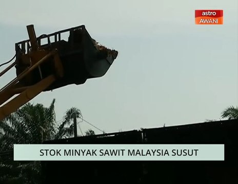 Niaga AWANI: Stok minyak sawit Malaysia susut