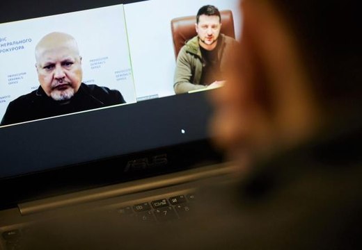 UCM Başsavcısı Han, Ukrayna Devlet Başkanı Zelenskiy ile görüştü