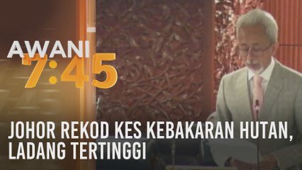 Johor rekod kes kebakaran hutan, ladang tertinggi