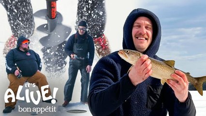 Brad Enters An Ice Fishing Contest: It's Alive 100