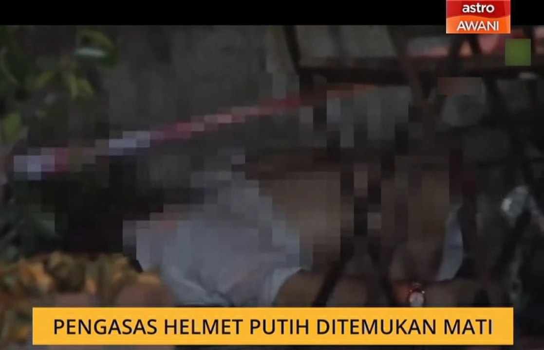 Pengasas Helmet Putih ditemukan mati