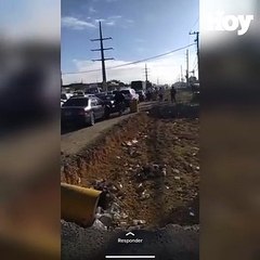 ¡Atención! Se registra congestión vehicular  en avenida Ecológica