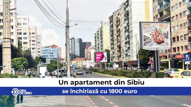 Știrile zilei la Sibiu - Un apartament din Sibiu se închiriază cu 1800 euro, Criza uleiului nu a lovit încă Sibiul şi A început amenajarea malurilor Cibinului cu piste pentru biciclete