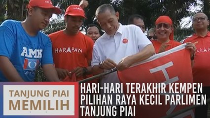 Hari-hari terakhir kempen Pilihan Raya Kecil Parlimen Tanjung Piai