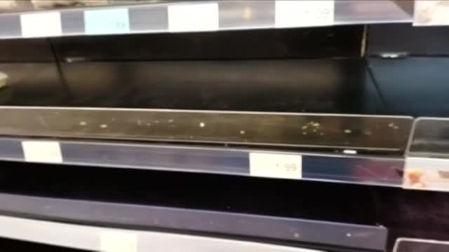 La huelga de transporte causa algunos problemas de abastecimiento