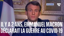 Il y a deux ans, Emmanuel Macron déclarait 