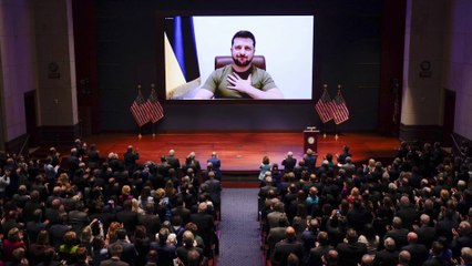 Zelensky Invokes Pearl Harbor and 9/11 During Appeal to US Congress for Military Aid