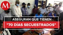 Exigen liberar a campesinos retenidos en Altamirano, Chiapas