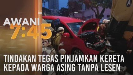 Tindakan tegas pinjamkan kereta kepada warga asing tanpa lesen