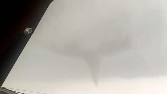 Tornado spotted forming over Texas