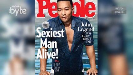 #AWANIByte: John Legend lelaki paling seksi 2019