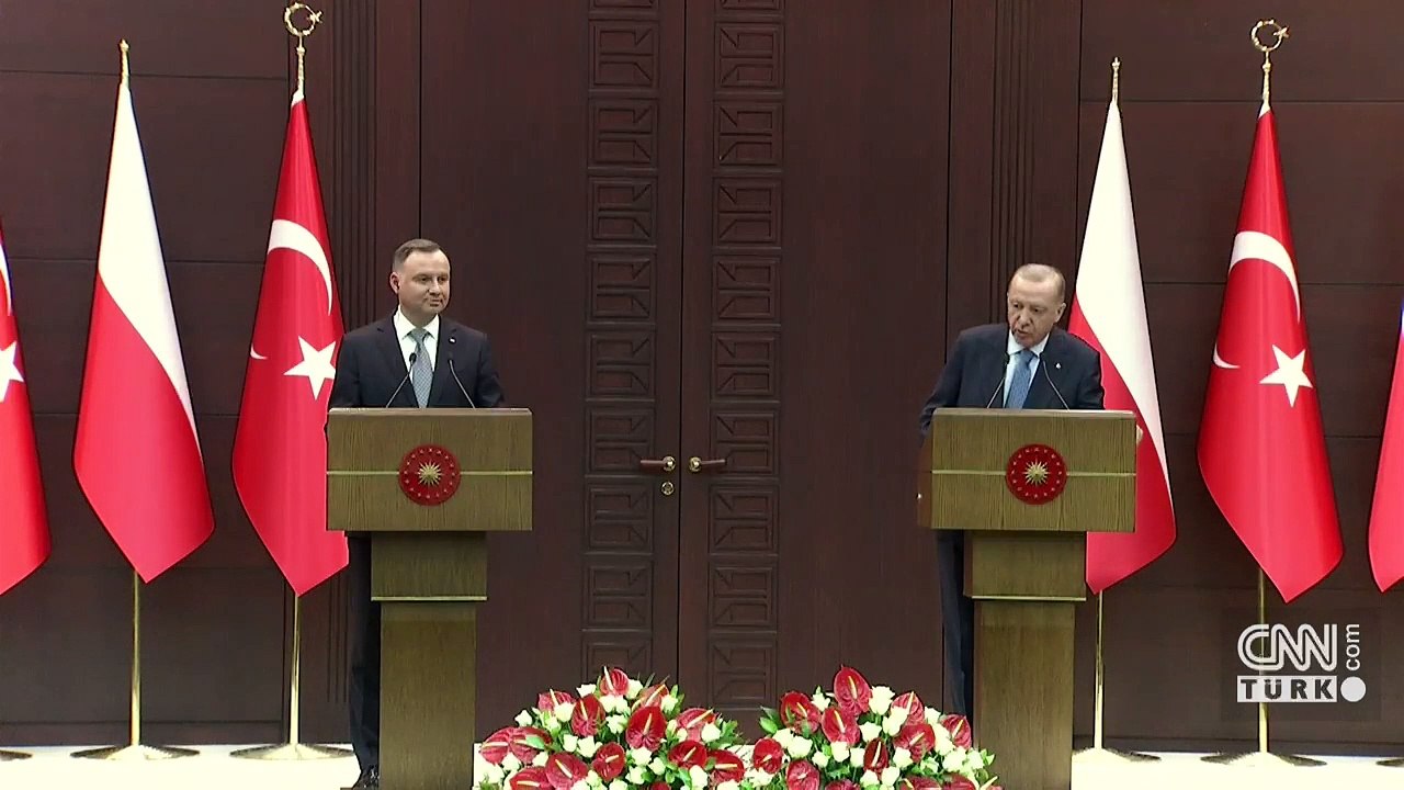 Erdoğan ve Duda'dan önemli mesajlar: Diplomatik çabalar hızlandırılmalı