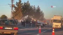 Son dakika haberi | Şanlıurfa'da feci kaza kamerada: 1 ölü, 3 yaralı