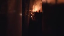 ZONGULDAK - Ev yangınında yaralanan itfaiye grup amirinin annesi hayatını kaybetti