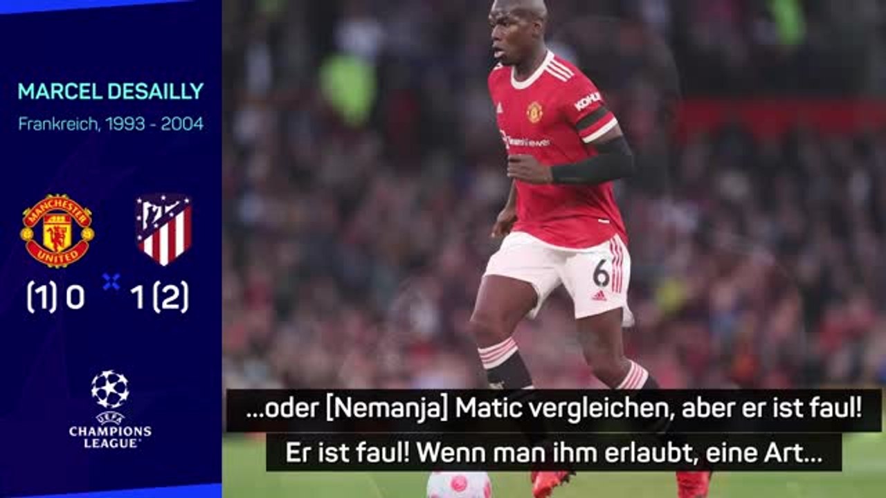 Desailly: 'Paul Pogba ist ein fauler Spieler'