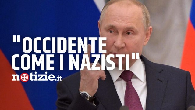 Guerra Russia-Ucraina, Putin: Occidente tratta i russi come pogrom contro gli ebrei