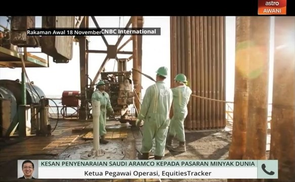 Niaga AWANI: Kesan penyenaraian Saudi Aramco kepada pasaran minyak dunia
