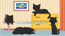 I Gatti Neri Canzoni Per Bambini - 4 Gatti Neri