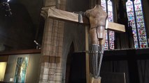 Ch. Oddoux, installation St-Bonaventure : Déposition de croix