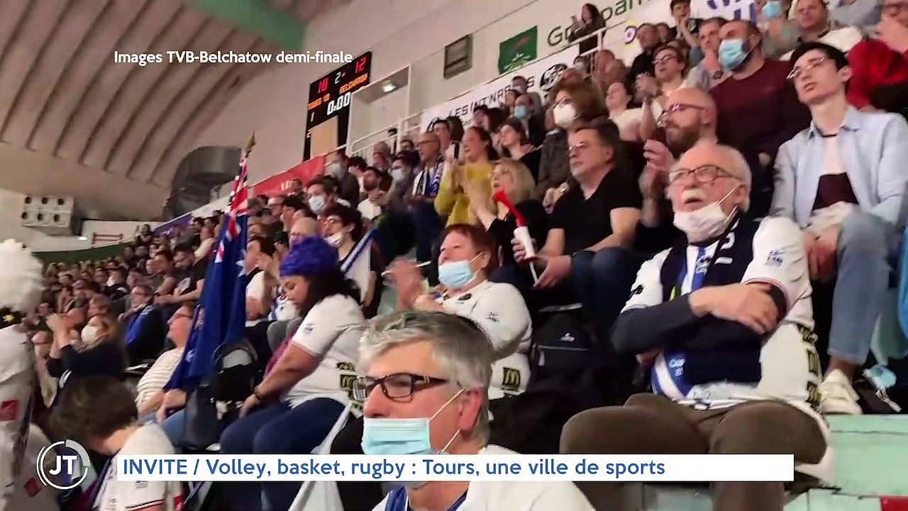 INVITE / Volley, basket, rugby: Tours, une ville de sports