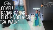 #AWANIByte: Comel! Kanak-kanak di China belajar 