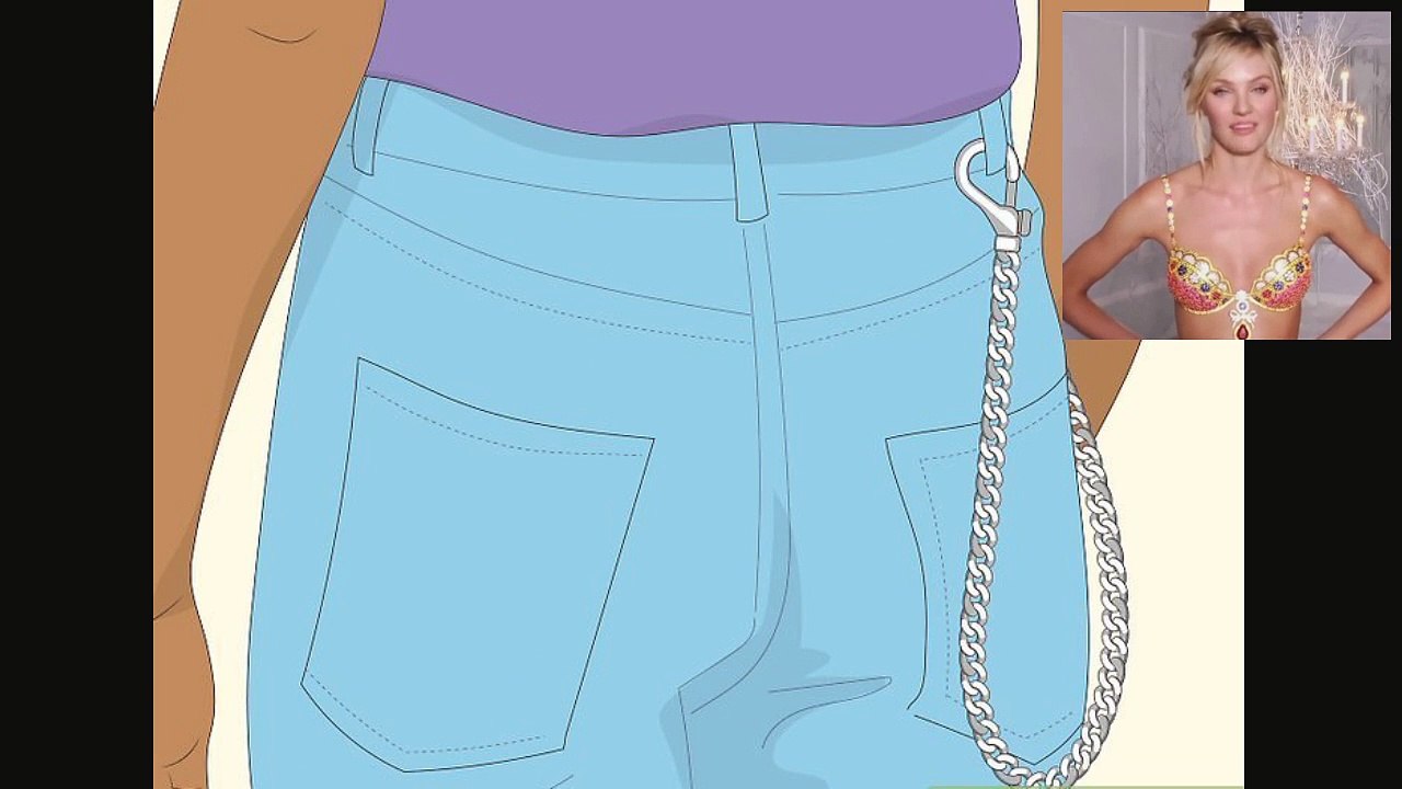 How to Wear Jean Chains