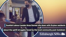 Anas Sarwar visits Drylaw Community Centre to hear concerns of local community