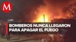Bomberos no llegan por inseguridad y ciudadanos ayudan a controlar incendio en Oaxaca