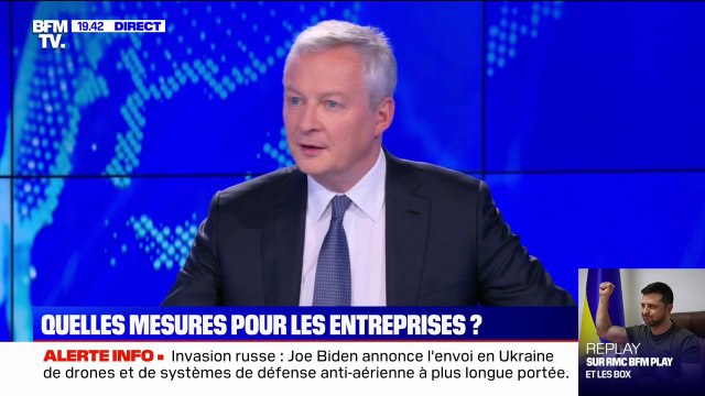 Bruno Le Maire: Nous sommes en train de mettre en place des mesures de sauvegarde qui permettent de palier le manque de titane ou d'autres produits essentiels