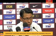 Semangat pantang mengaku kalah kekuatan Harimau Malaya