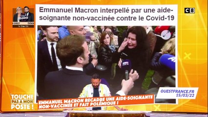 Une aide-soignante, non-vaccinée, interpelle Emmanuel Macron