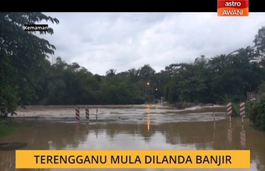 Terengganu mula dilanda banjir