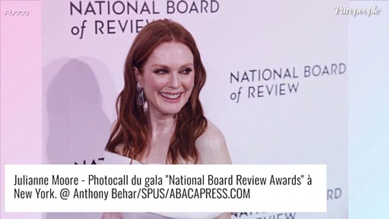 Julianne Moore dévoile ses épaules, Morena Baccarin argentée au bras de son mari