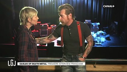 Les Eagles of Death Metal dans le Grand Journal de Canal +