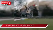 Rusya, Mariupol’de sığınak olarak kullanılan tiyatroyu vurdu